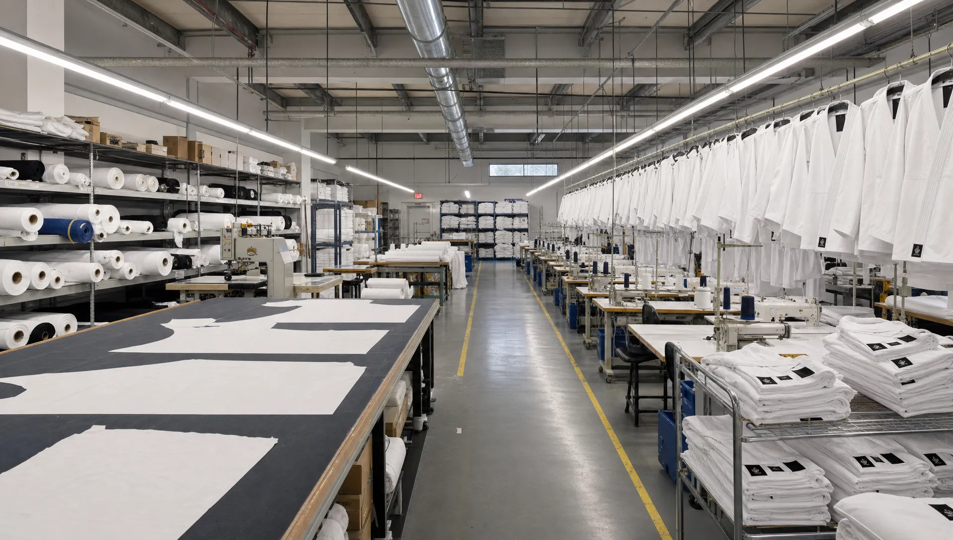 Inside a Martial Arts Uniform Factory Process - Main Image